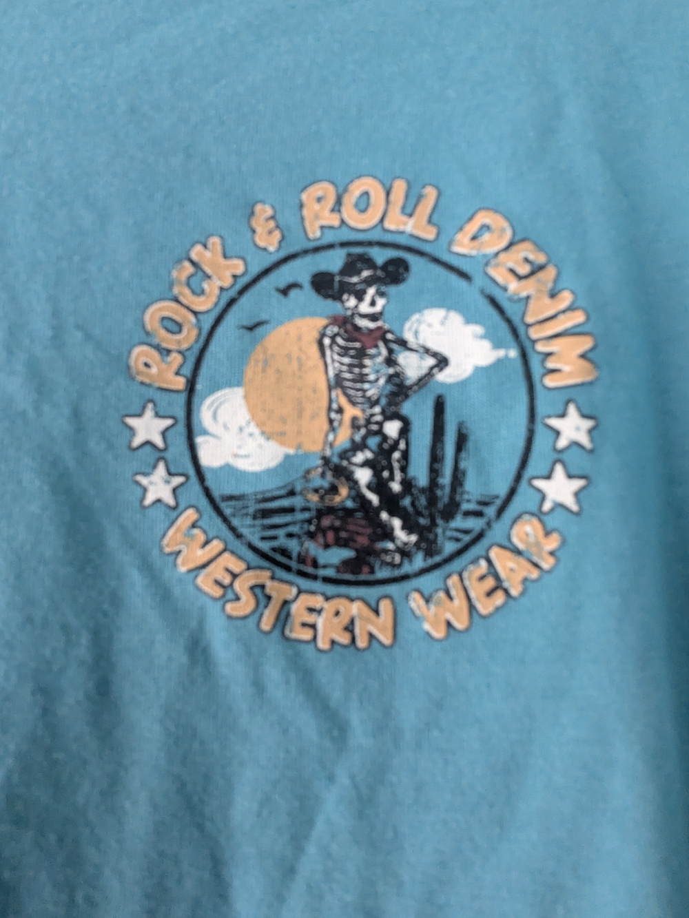 Rock & Roll Denim Men's Short Sleeve Graphic T-Shirt